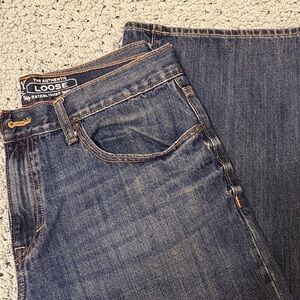 Old Navy Men’s Loose Fit Dark Blue Jeans